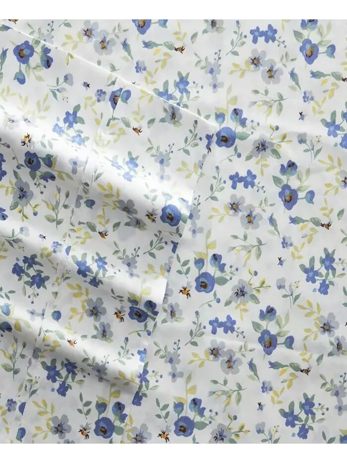 Комплект простыней с ультрамягким узором премиум-класса Farmhouse Chic от Home Collection ienjoy — изображение 6 из 9