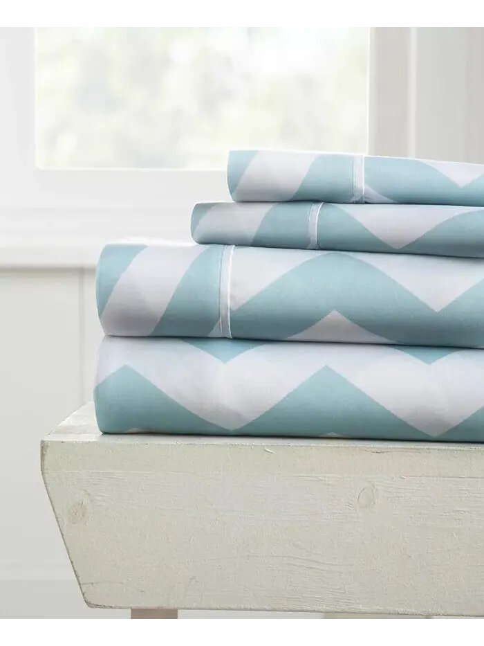 Ансамбль простыней с ультрамягкими узорами Boho & Beyond Premium от Home Collection ienjoy Home