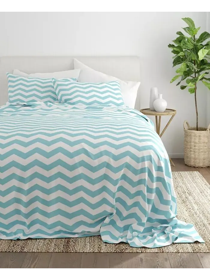 Ансамбль простыней с ультрамягкими узорами Boho & Beyond Premium от Home Collection ienjoy Home — изображение 7 из 8