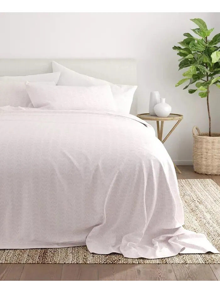 Ансамбль простыней с ультрамягкими узорами премиум-класса Boho & Beyond от Home Collection ienjoy — изображение 7 из 9