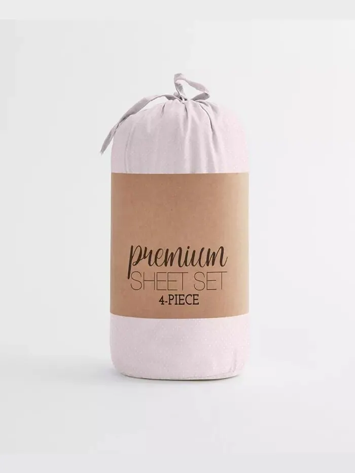 Ансамбль простыней с ультрамягкими узорами премиум-класса Boho & Beyond от Home Collection ienjoy — изображение 2 из 8