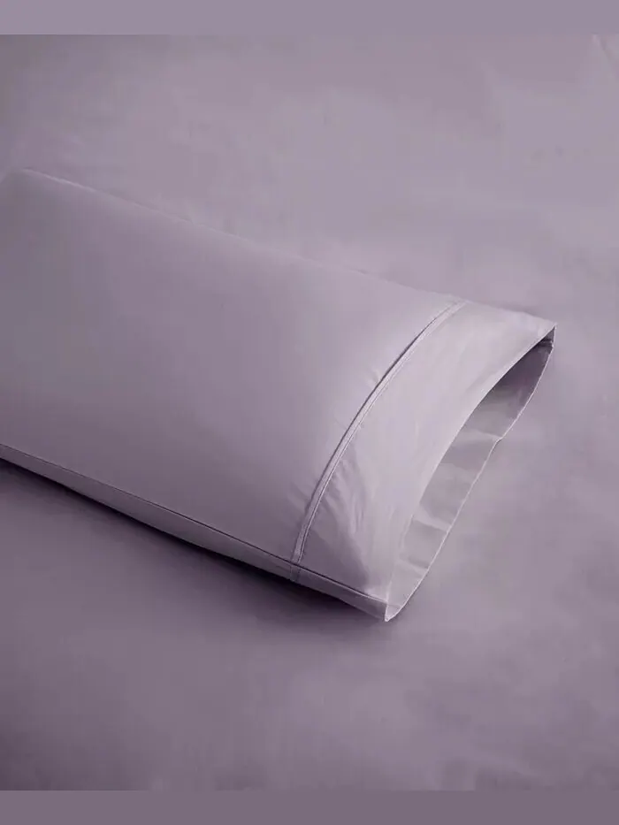 Охлаждение Смесь хлопка плотностью 600 нитей, 4 шт. Наборы простыней Beautyrest — изображение 3 из 5, фиолетовый