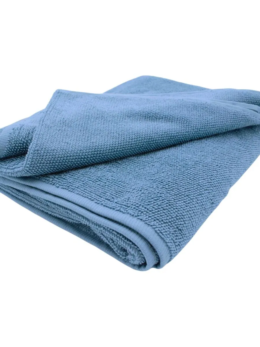 Набор банных полотенец Lerins из турецкого хлопка, 3 предмета TALESMA, Blue, Towel Sets — изображение 3 из 3, синий
