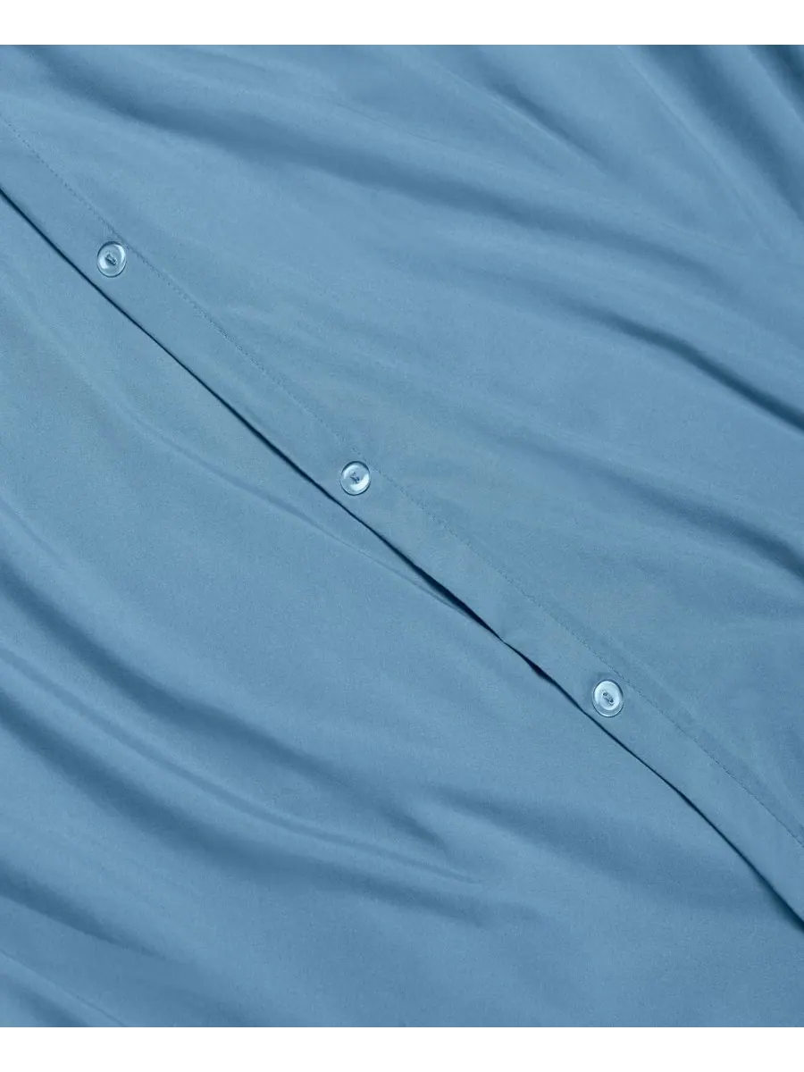 Комплект постельного белья Neslt Super Soft Double Brushed Microfiber, 3 предмета, размер Queen — изображение 5 из 7, синий