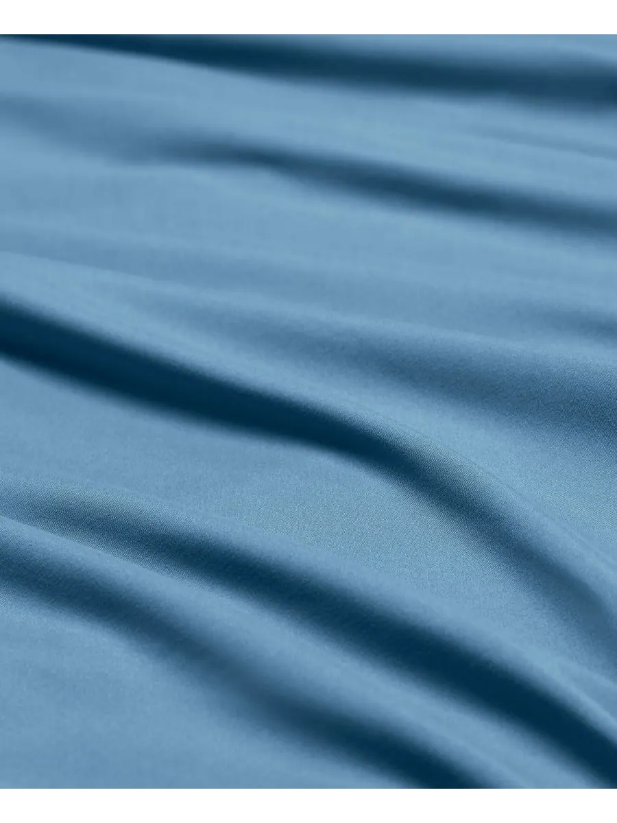 Комплект постельного белья Neslt Super Soft Double Brushed Microfiber, 3 предмета, размер Queen — изображение 6 из 7, синий
