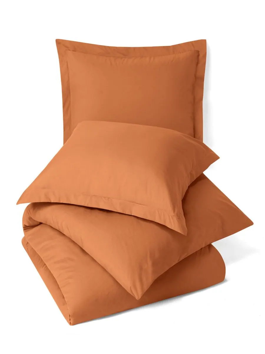 Комплект постельного белья Neslt Super Soft Double Brushed Microfiber, 3 предмета, размер Queen — изображение 2 из 7, красный
