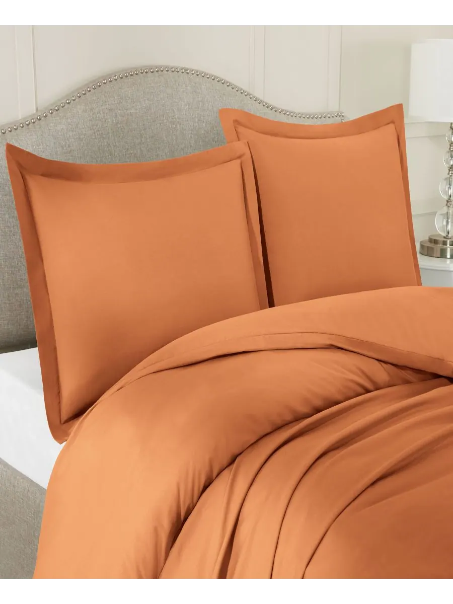 Комплект постельного белья Neslt Super Soft Double Brushed Microfiber, 3 предмета, размер Queen — изображение 3 из 7, красный