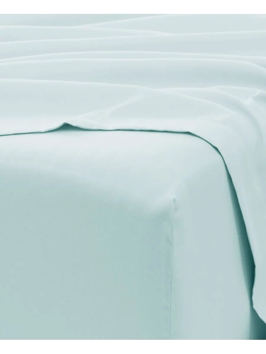 Комплект постельного белья Solids in Style из 4 предметов, размер Twin XL Ienjoy Home — изображение 5 из 5, голубой