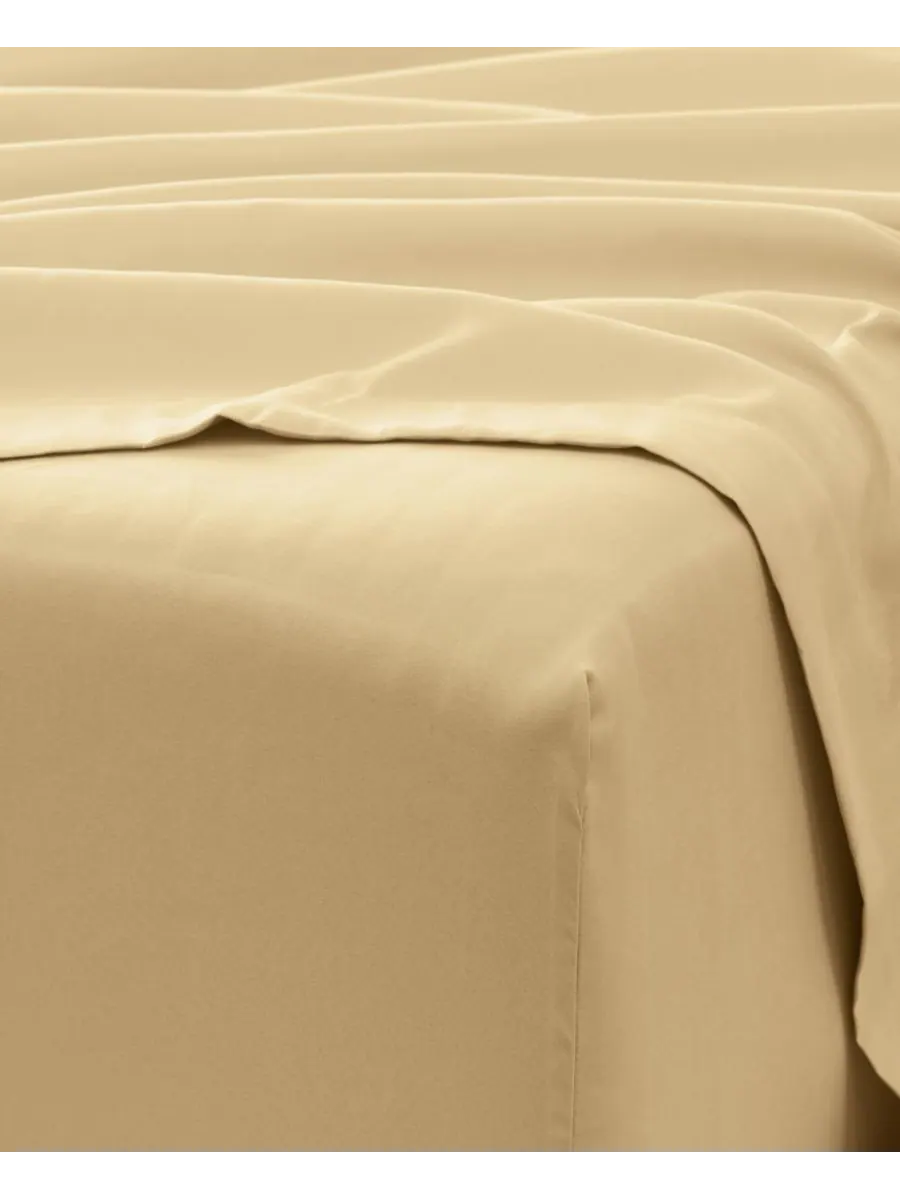 Комплект постельного белья Solids in Style из 4 предметов, размер Twin XL Ienjoy Home — изображение 5 из 5, золото