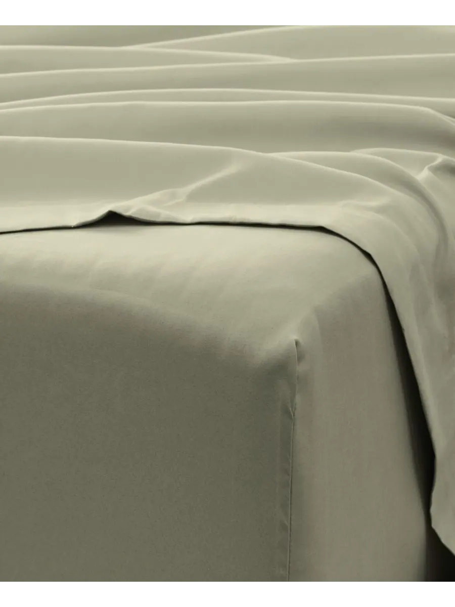 Комплект постельного белья Solids in Style из 4 предметов, размер Twin XL Ienjoy Home — изображение 5 из 5, шалфейный