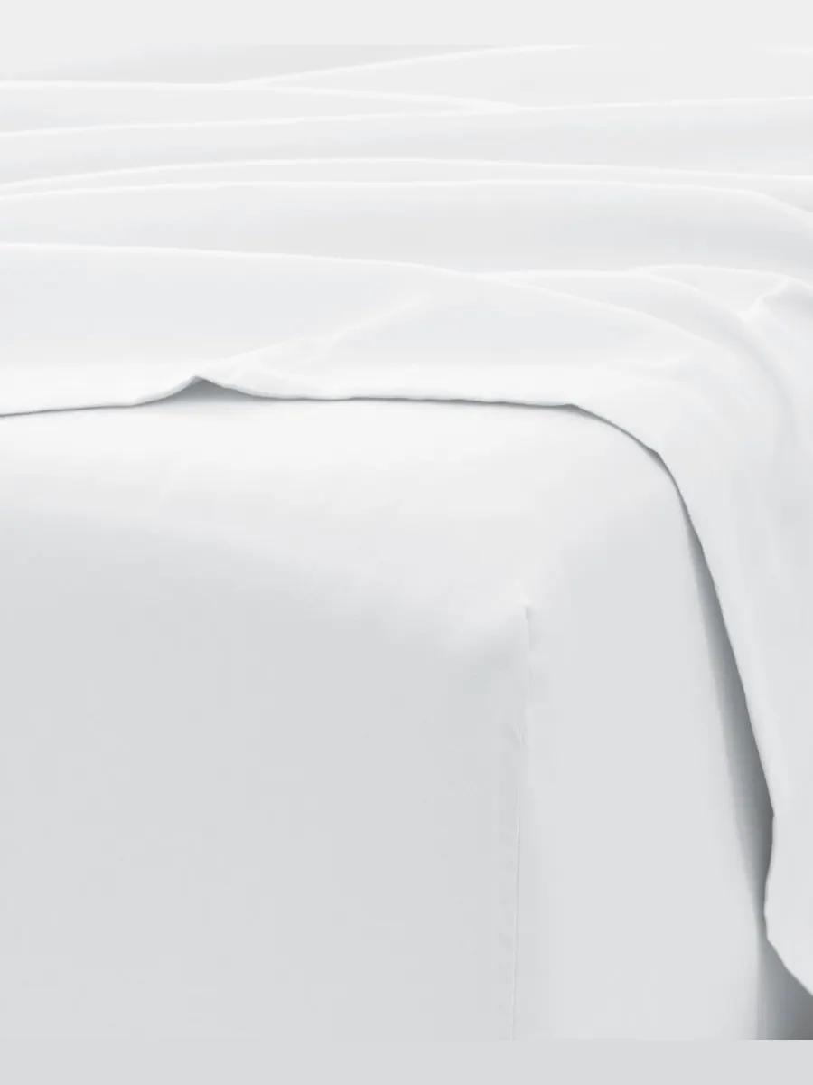 Комплект постельного белья Style Simplified из 4 предметов, размер Queen Ienjoy Home — изображение 5 из 6, белый