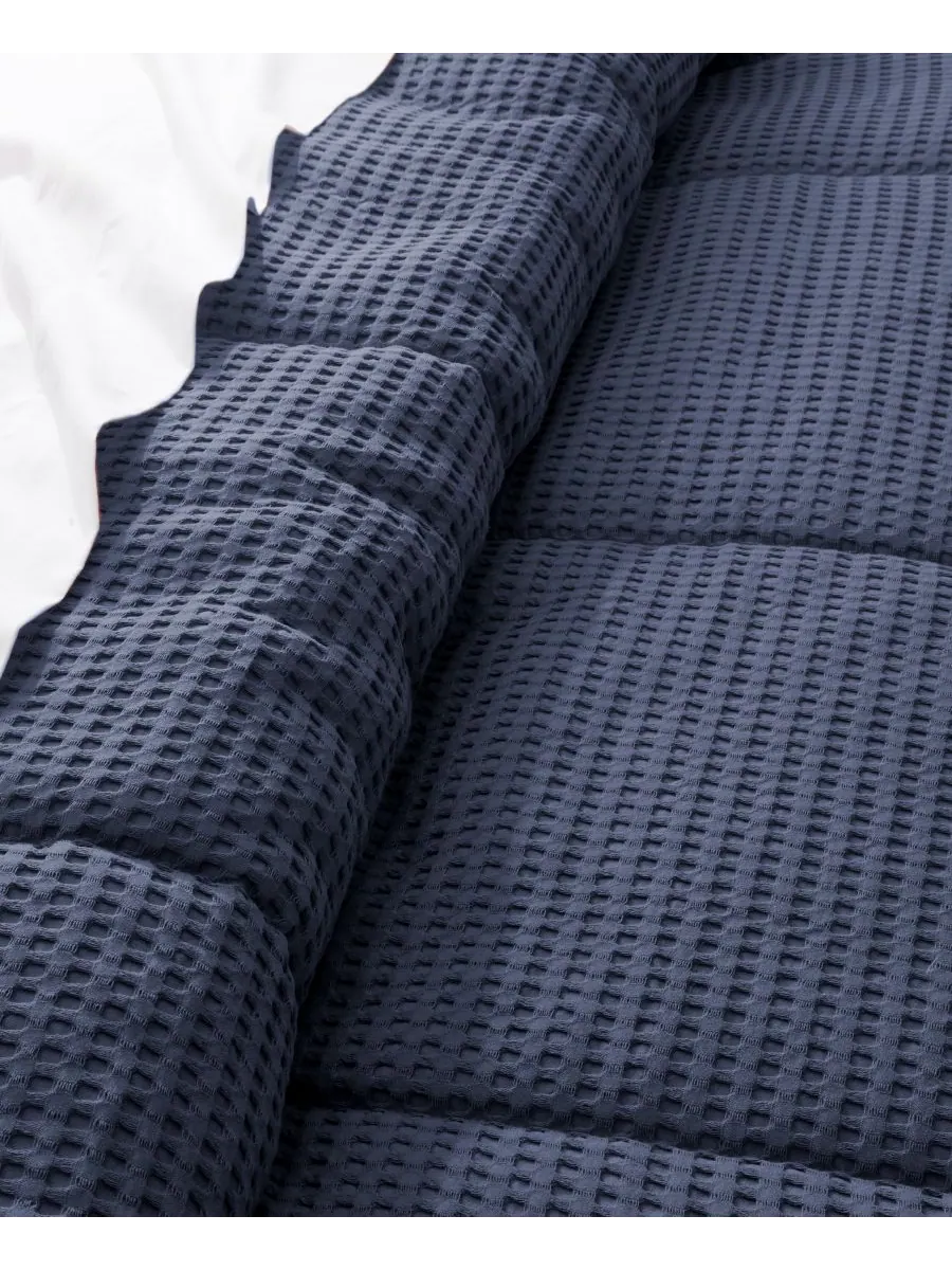 Комплект постельного белья Mills с вафельной текстурой, 2 предмета, размер Twin/Twin XL Levtex — изображение 2 из 5
