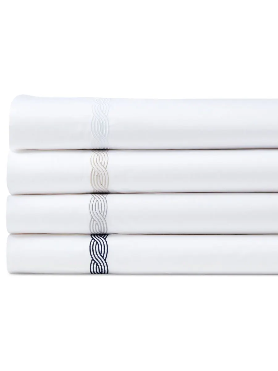 Комплект постельного белья Spencer Cable Embroidery, 4 предмета, размер King Lauren Ralph Lauren — изображение 5 из 8