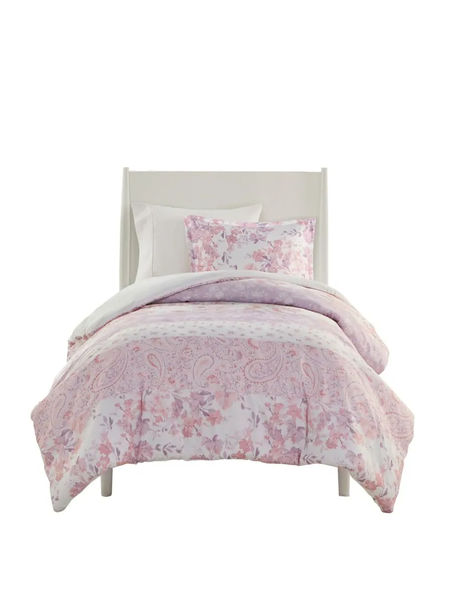Комплект постельного белья Oliena Floral Paisley, 2 предмета, размер Twin/Twin XL Intelligent Design — изображение 4 из 9
