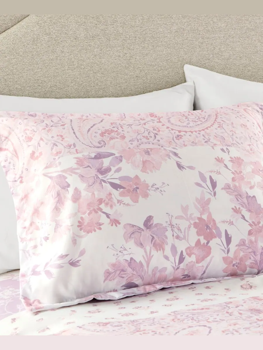Комплект постельного белья Oliena Floral Paisley, 2 предмета, размер Twin/Twin XL Intelligent Design — изображение 8 из 9
