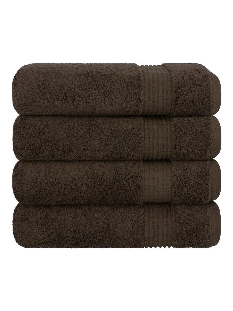 Набор банных полотенец Bekos Premium из 100% турецкого хлопка, 4 предмета American Soft Linen — изображение 5 из 5