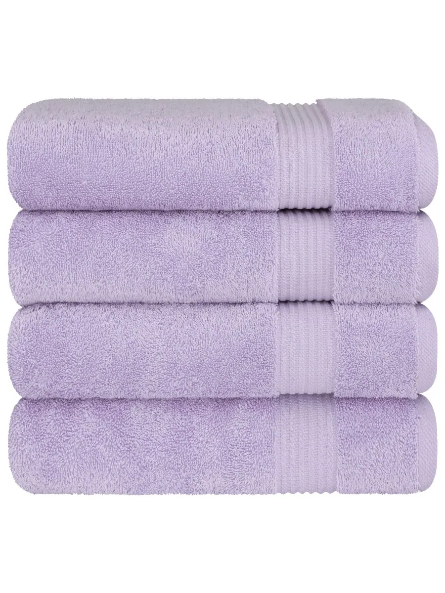 Набор банных полотенец Bekos Premium из 100% турецкого хлопка, 4 предмета American Soft Linen — изображение 5 из 5