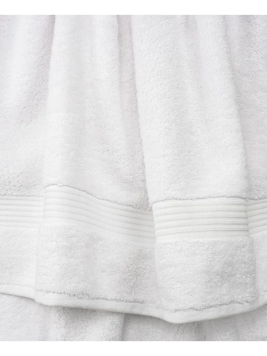 Набор банных полотенец Bekos Premium из 100% турецкого хлопка, 4 предмета American Soft Linen — изображение 3 из 5, белый