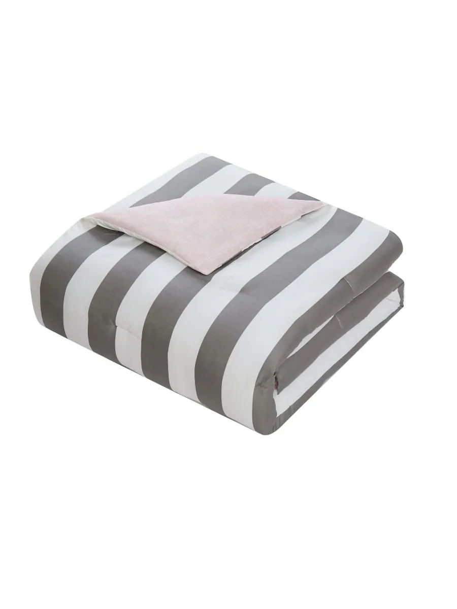 Комплект постельного белья Cabana Stripe, двусторонний, 5 предметов, размер Twin/Twin XL Juicy — изображение 5 из 5
