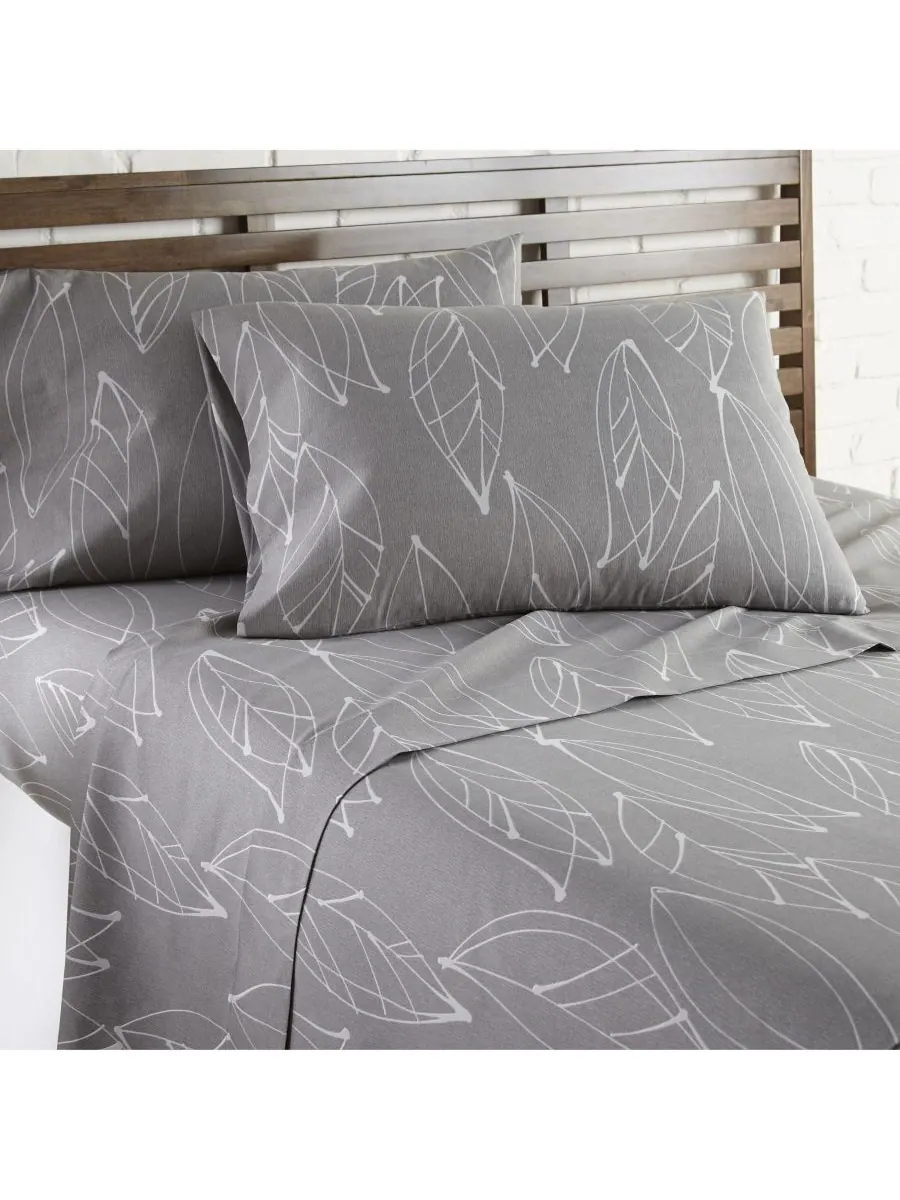 Комплект постельного белья Vilano Choice Collection Ultra Soft из 4 предметов, размер California — изображение 2 из 10, серый