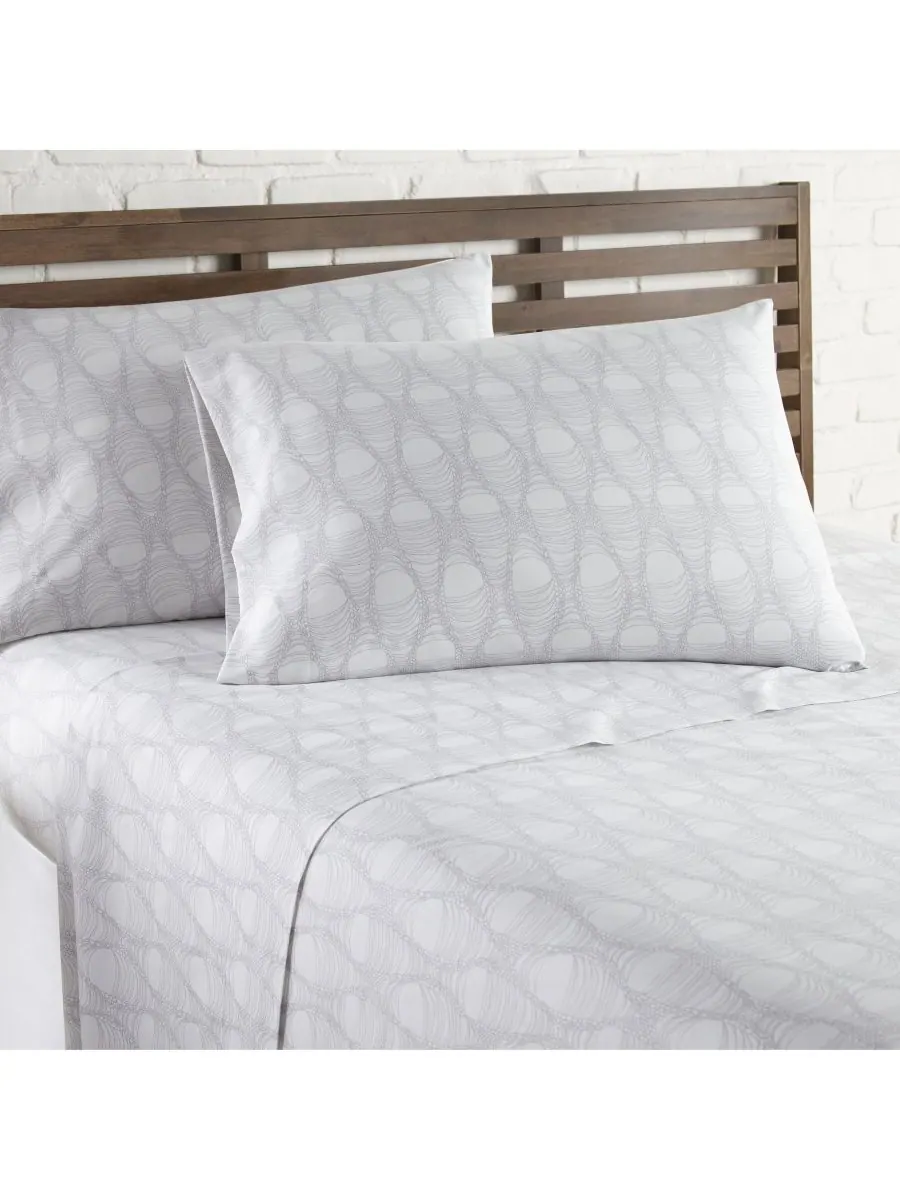 Комплект постельного белья Vilano Choice Collection Ultra Soft из 4 предметов, размер California — изображение 6 из 10, синий