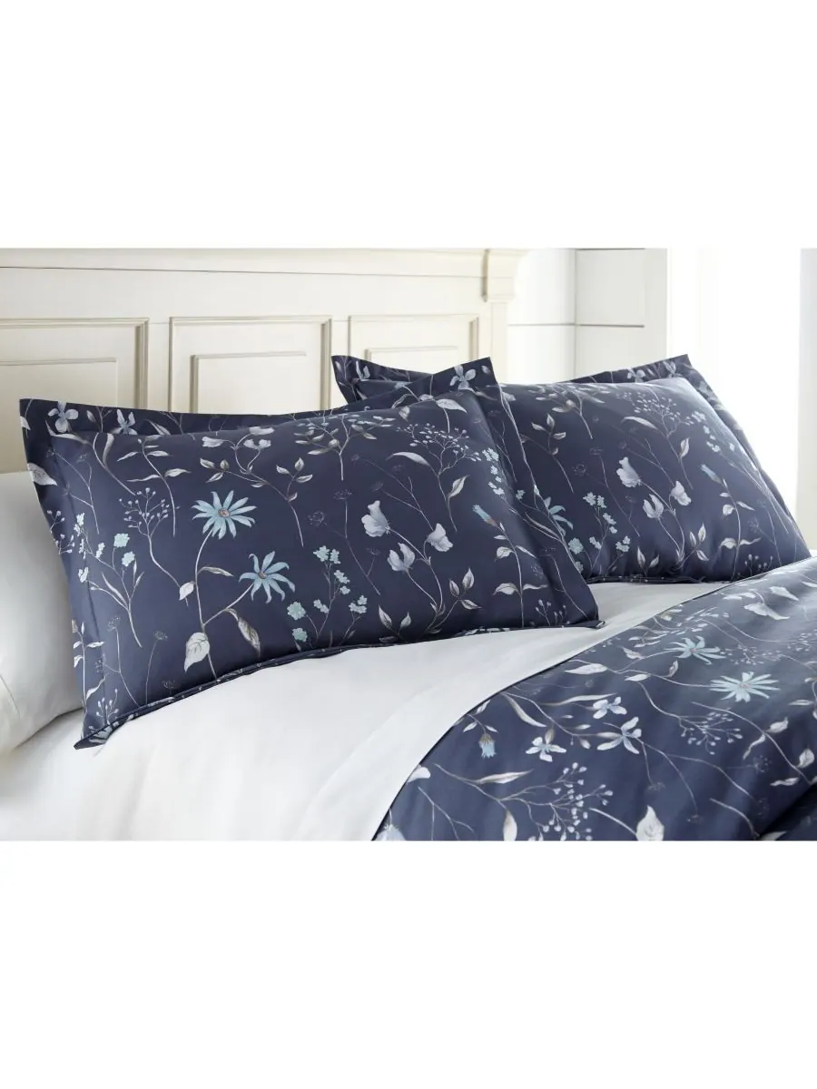 Комплект постельного белья Secret Meadow, размер Queen Southshore Fine Linens — изображение 4 из 6, серый