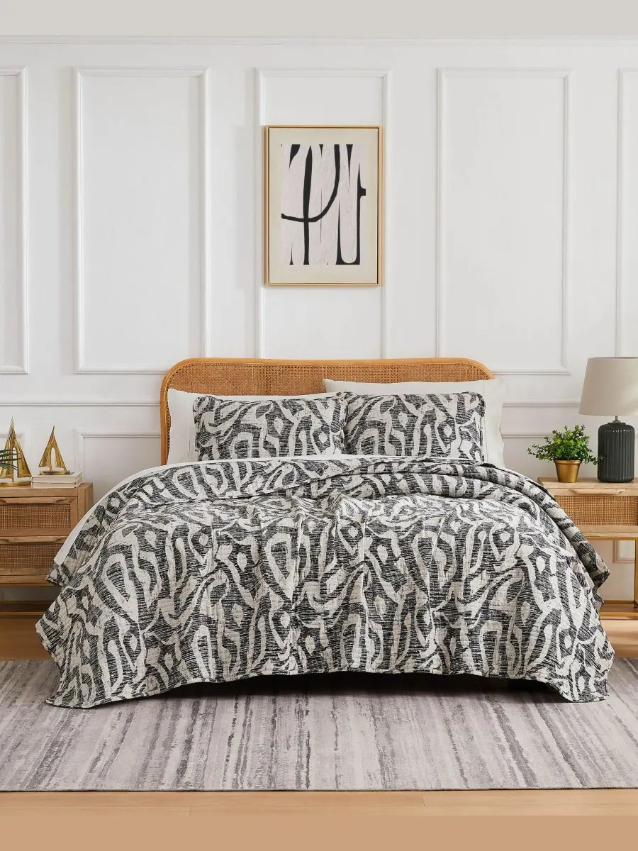 Комплект постельного белья Khari Oversized из 3 предметов, размер Full/Queen Southshore Fine Linens