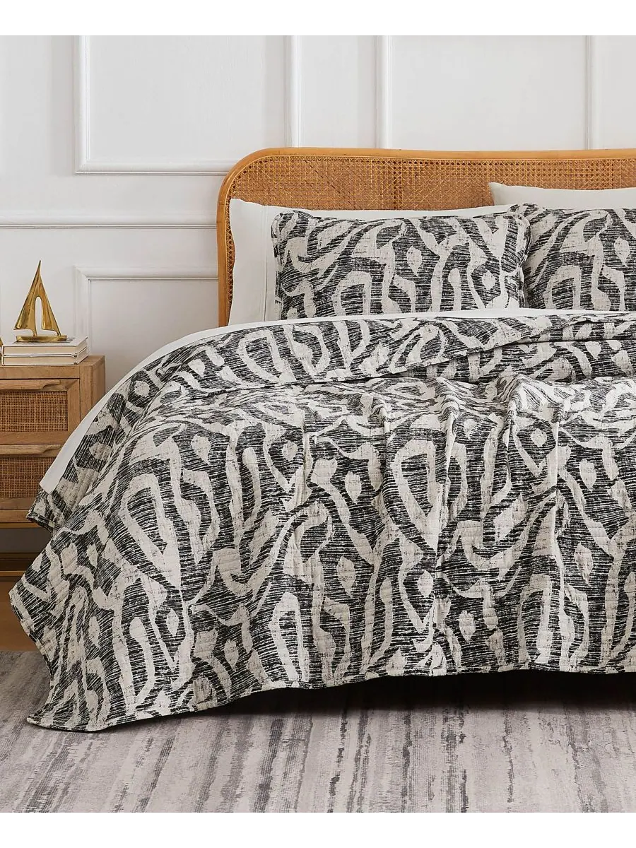 Комплект постельного белья Khari Oversized из 3 предметов, размер Full/Queen Southshore Fine Linens — изображение 3 из 4