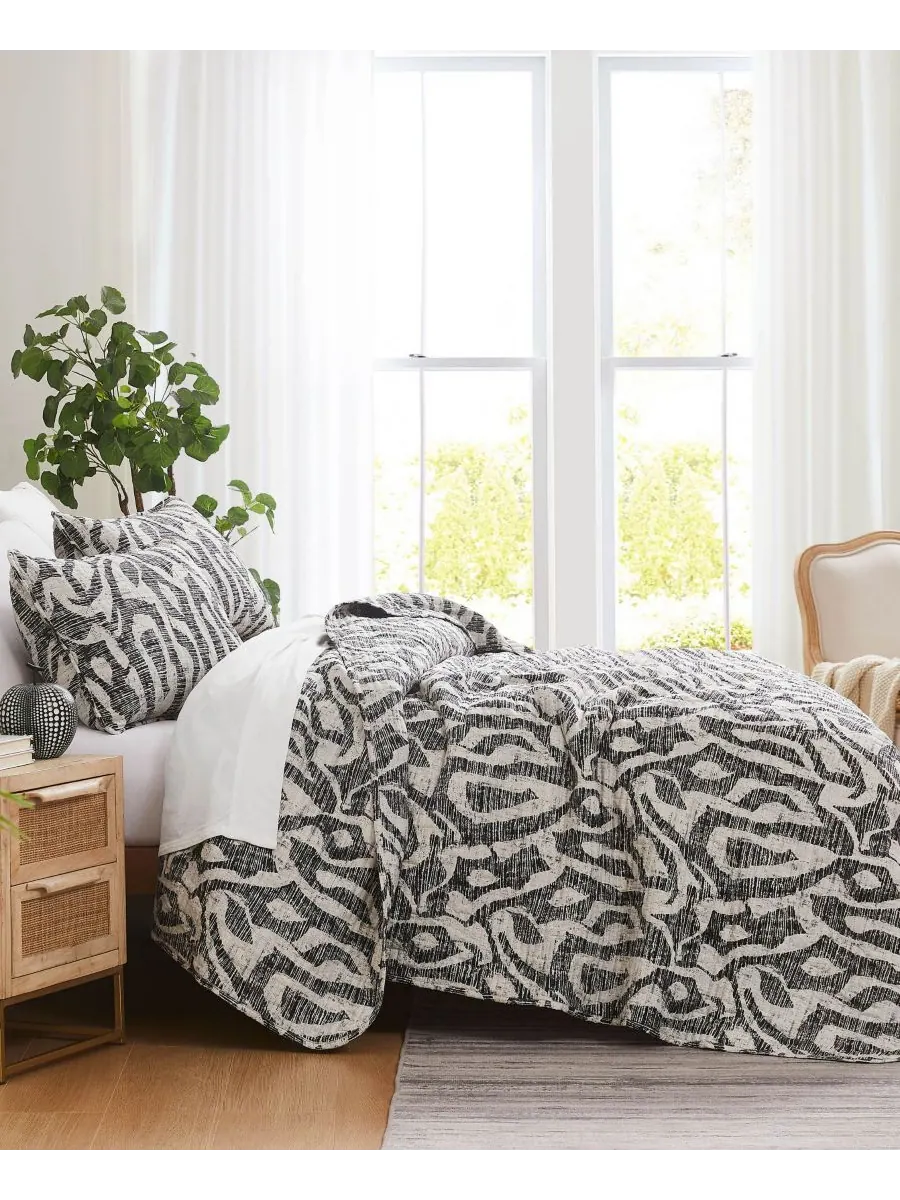 Комплект постельного белья Khari Oversized из 3 предметов, размер Full/Queen Southshore Fine Linens — изображение 4 из 4