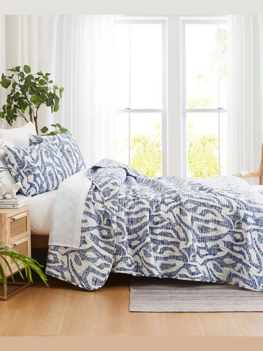 Комплект постельного белья Khari Oversized из 3 предметов, размер Full/Queen Southshore Fine Linens — изображение 4 из 4