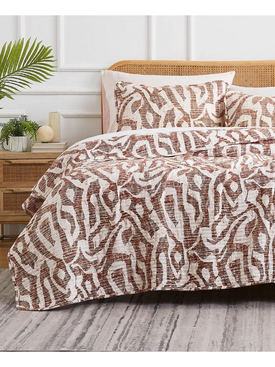 Комплект постельного белья Khari Oversized из 3 предметов, размер Full/Queen Southshore Fine Linens — изображение 3 из 4