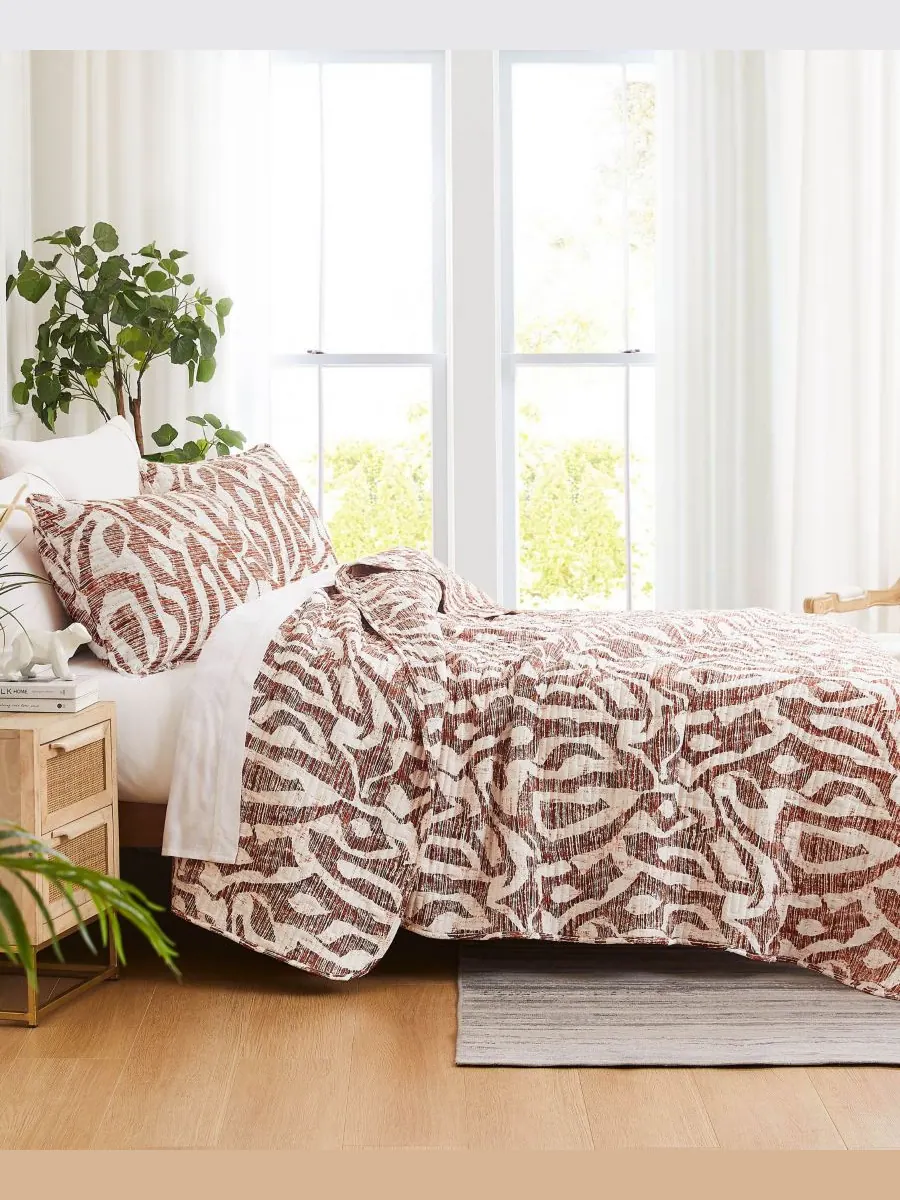 Комплект постельного белья Khari Oversized из 3 предметов, размер Full/Queen Southshore Fine Linens — изображение 4 из 4