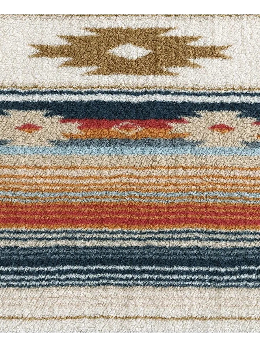 Плед Coyote Sands Sherpa, 60 x 50 дюймов Wrangler — изображение 3 из 3, коричневый