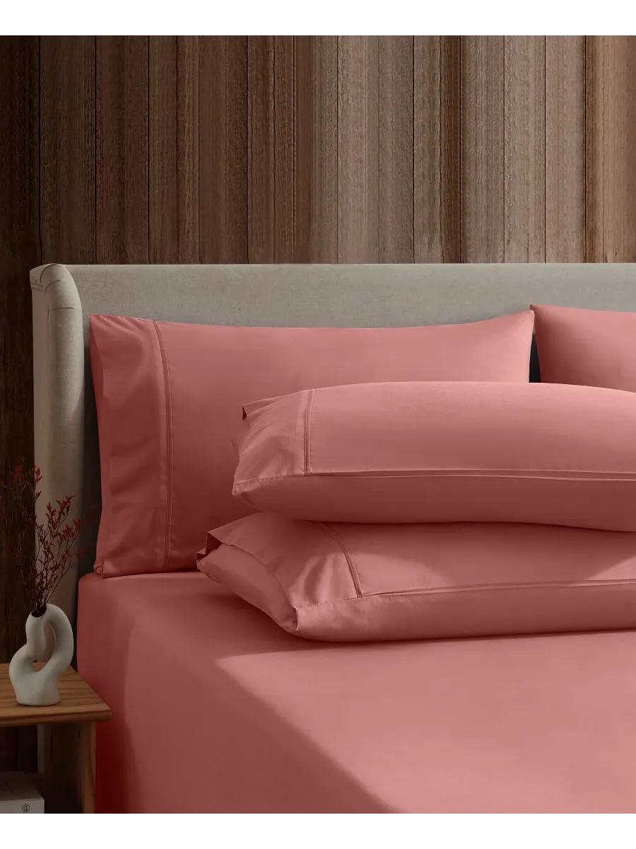 Комплект постельного белья из микрофибры с очень глубокими карманами, 6 предметов, размер King Nestl — изображение 5 из 10