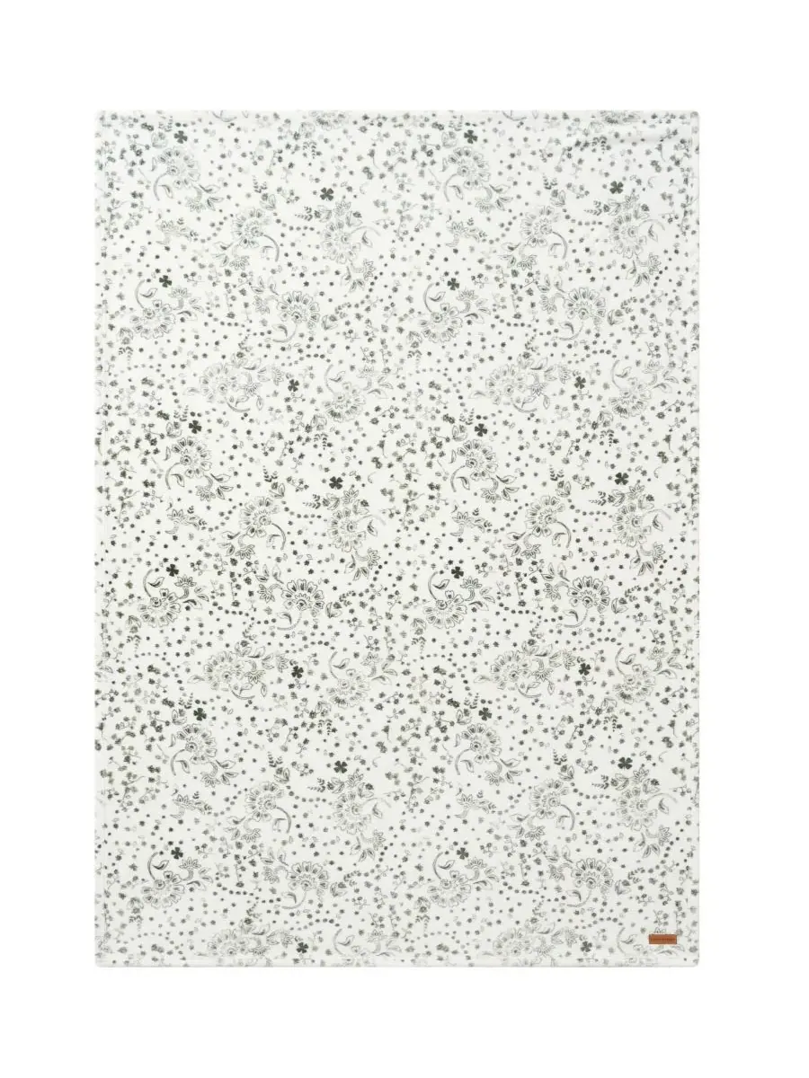 Плюшевый плед Clovers, 127 x 178 см Lucky Brand — изображение 3 из 5, белый