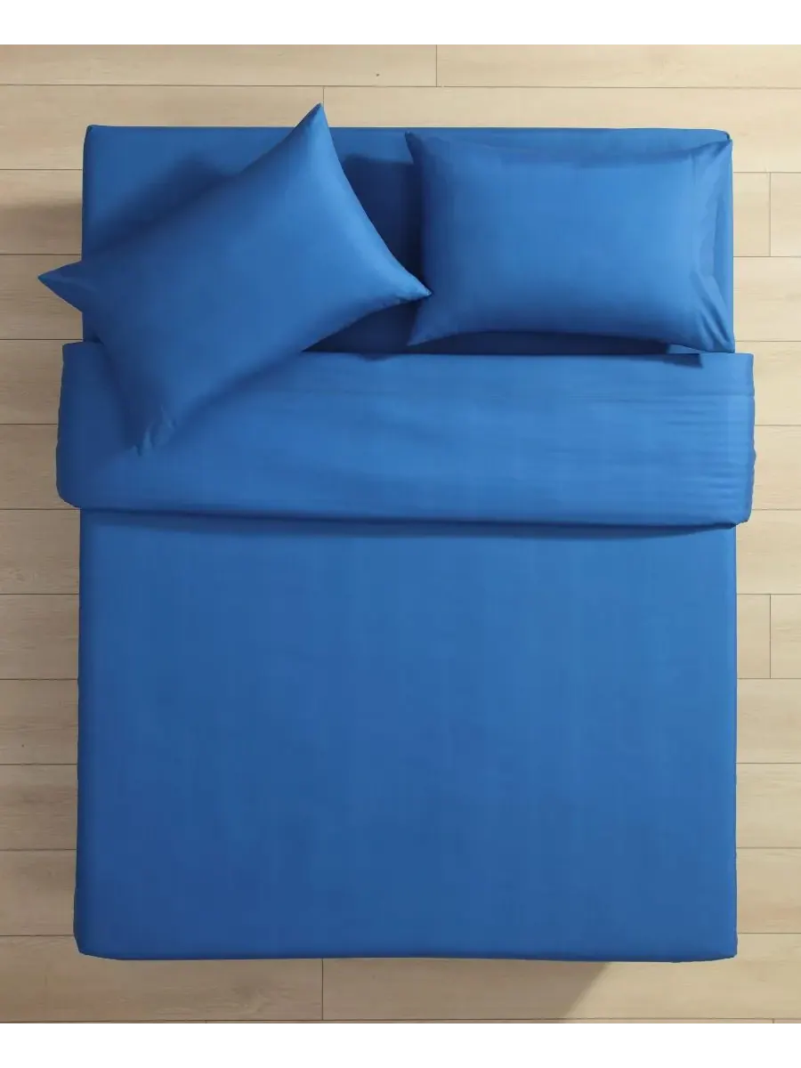 Комплект постельного белья Highland Chill из микрофибры с терморегулирующими свойствами, 3 — изображение 4 из 6, синий