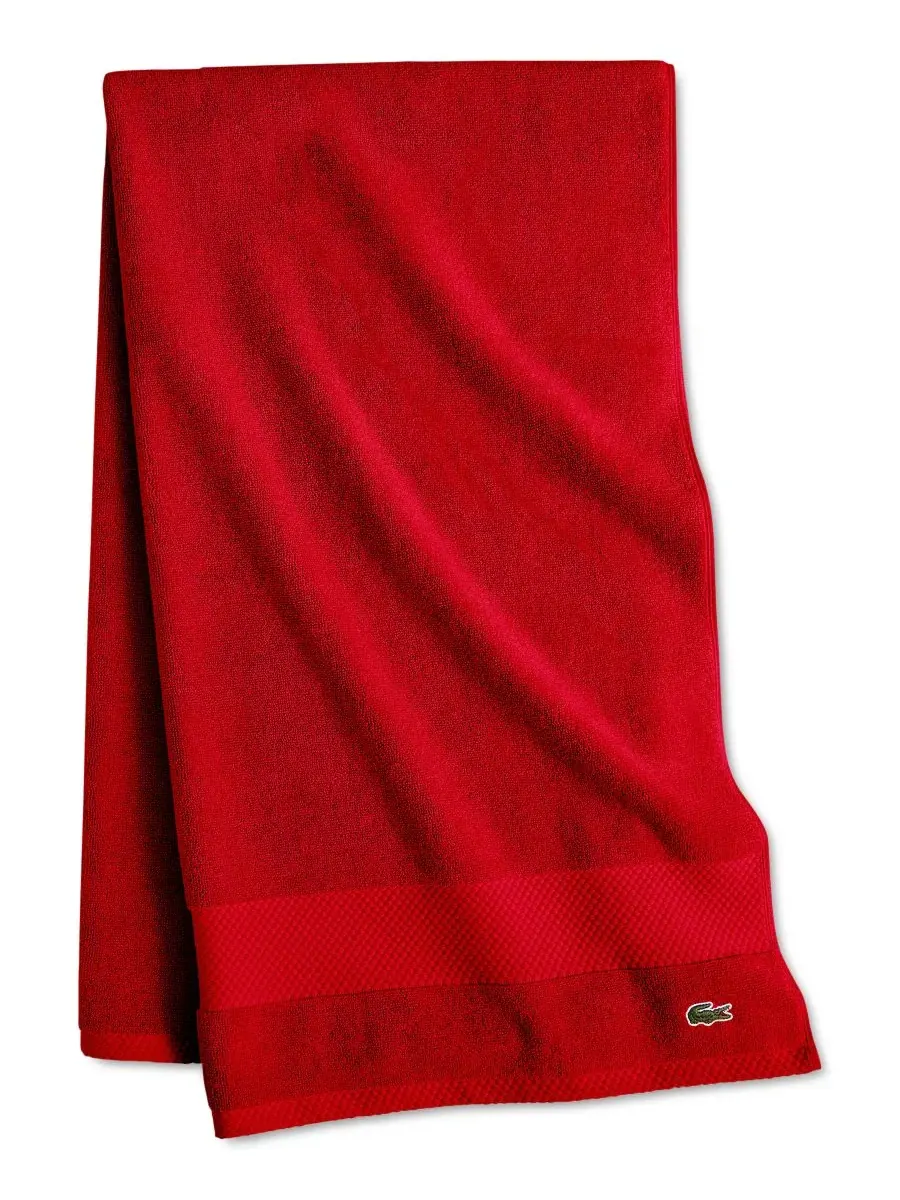 Антимикробная банное полотенце Heritage из хлопка Supima, 89 x 178 см Lacoste Home, Formula 1