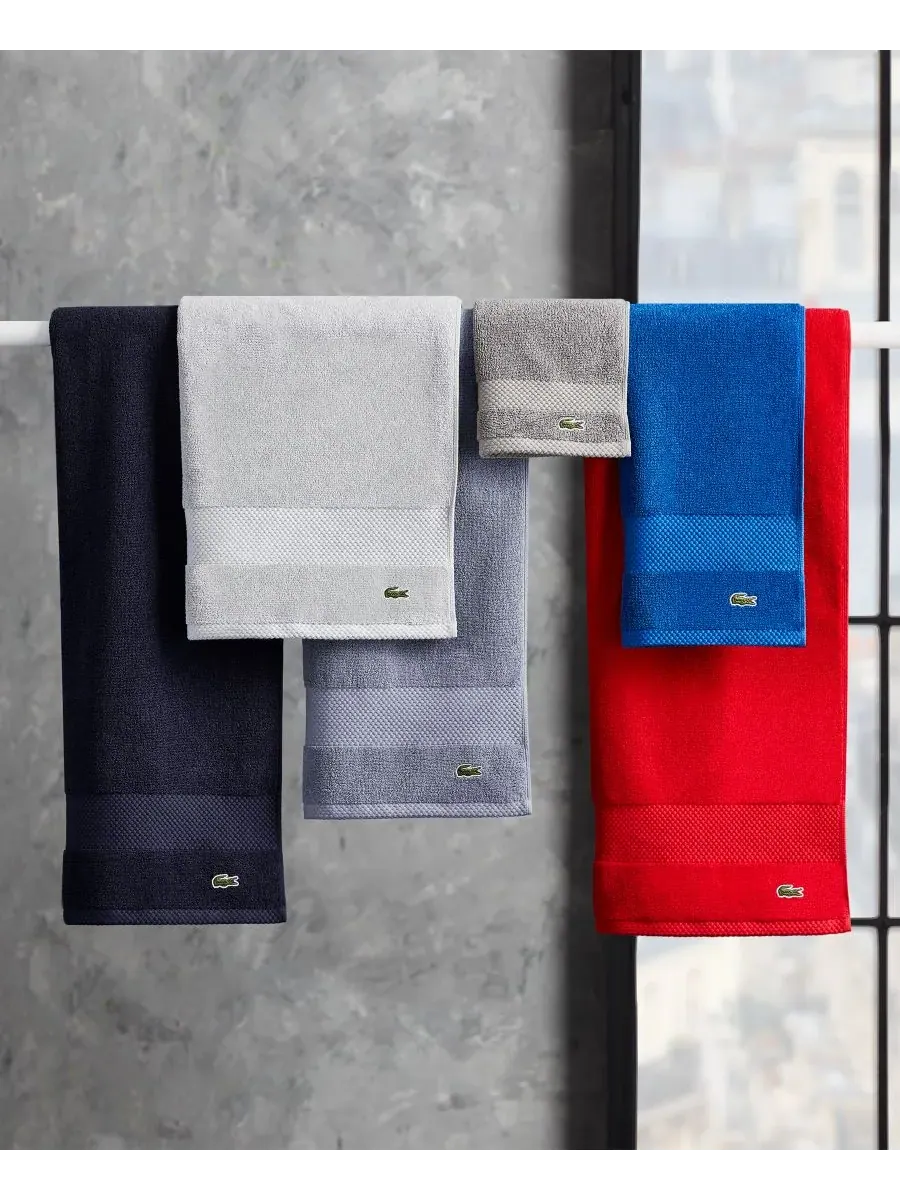 Антимикробная банное полотенце Heritage из хлопка Supima, 89 x 178 см Lacoste Home, Formula 1 — изображение 6 из 10