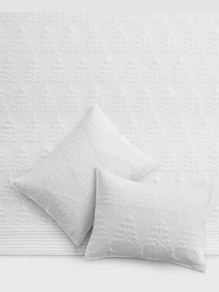 Покрывало-комплект O Christmas Tree Stitching Levtex Home — изображение 6 из 6, белый