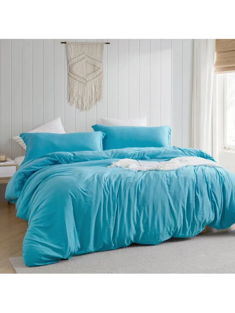 Комплект стеганого одеяла с пододеяльником Loft Coma Inducer — изображение 1 из 4, голубой