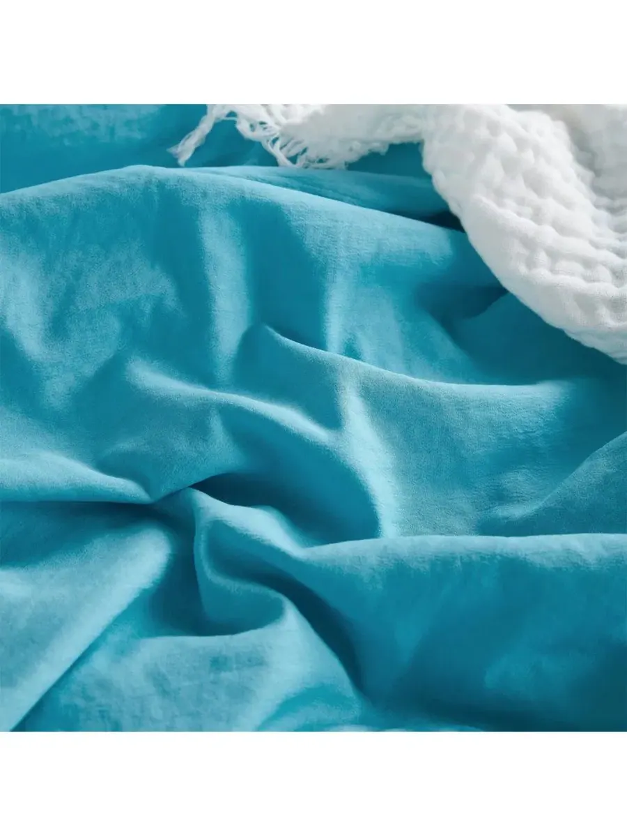 Комплект стеганого одеяла с пододеяльником Loft Coma Inducer — изображение 2 из 4, голубой