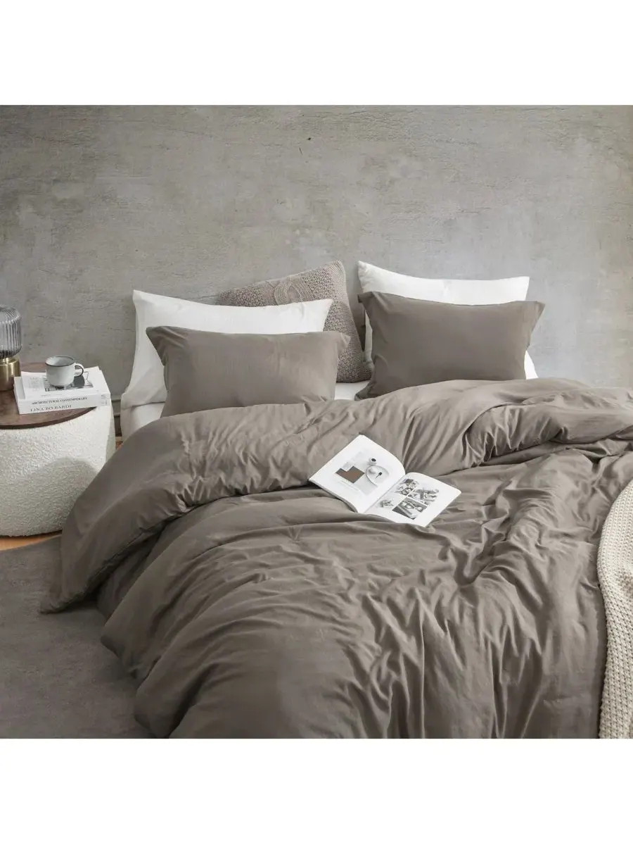 Комплект одеяла с пододеяльником Loft Coma Inducer Coma Inducer — изображение 3 из 4, коричневый
