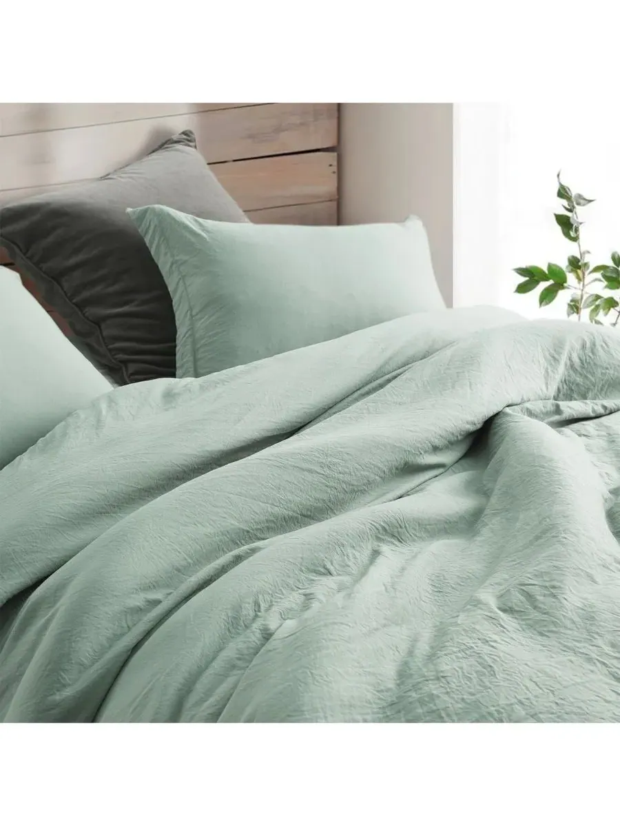Комплект стеганого одеяла с пододеяльником Loft Coma Inducer Coma Inducer — изображение 4 из 4, светлый/зеленый