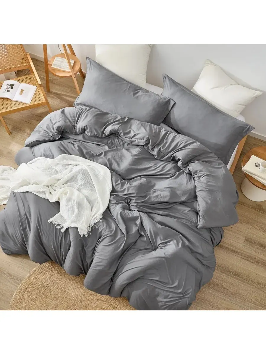 Комплект стеганого одеяла с пододеяльником Loft Coma Inducer Coma Inducer — изображение 4 из 4, темно-серый