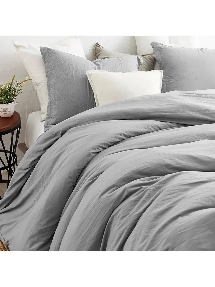 Комплект стеганого одеяла с пододеяльником Loft Coma Inducer Coma Inducer — изображение 4 из 4, серебристый металлик