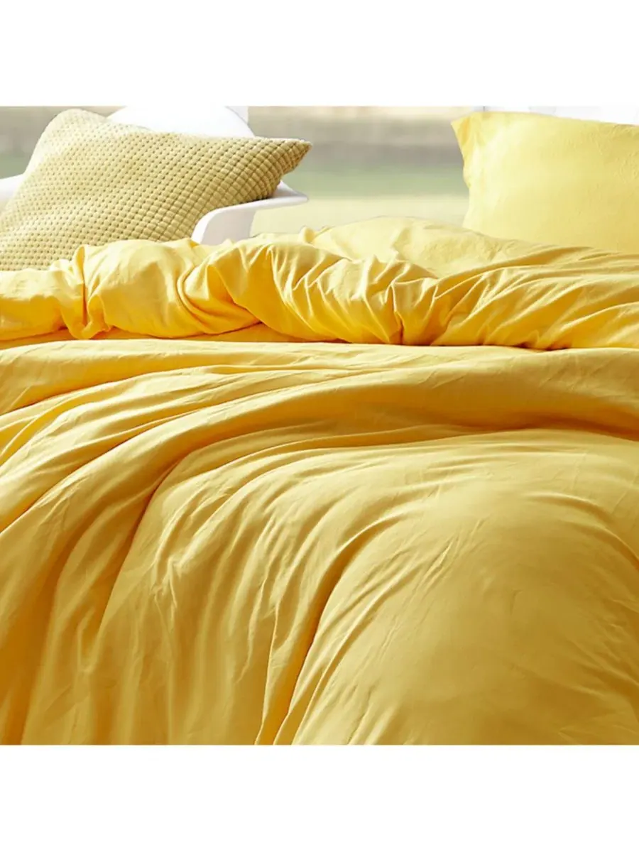 Комплект стеганого одеяла с пододеяльником Loft Coma Inducer Coma Inducer — изображение 2 из 4, темный желтый