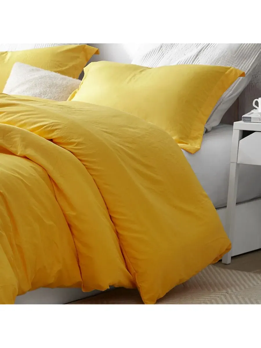 Комплект стеганого одеяла с пододеяльником Loft Coma Inducer Coma Inducer — изображение 3 из 4, темный желтый