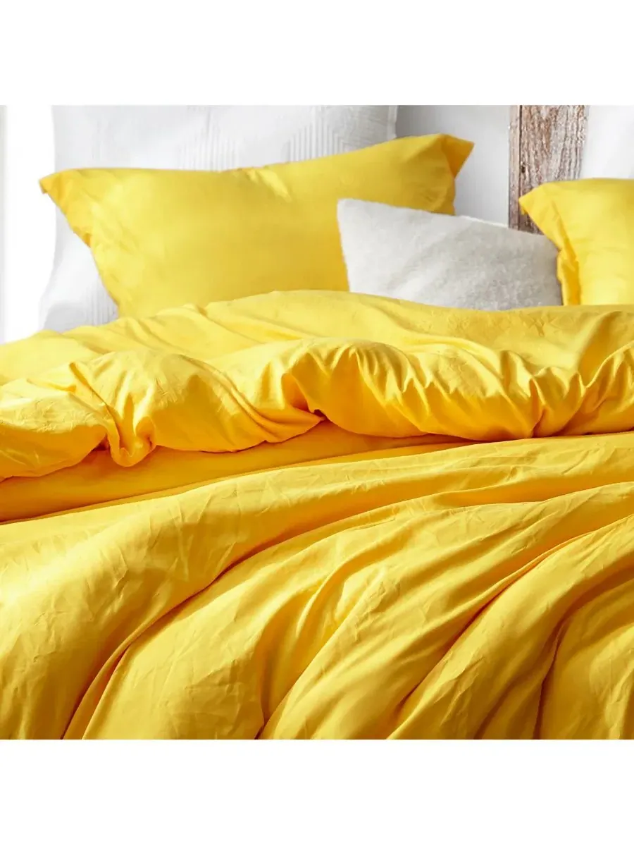Комплект стеганого одеяла с пододеяльником Loft Coma Inducer Coma Inducer — изображение 4 из 4, темный желтый