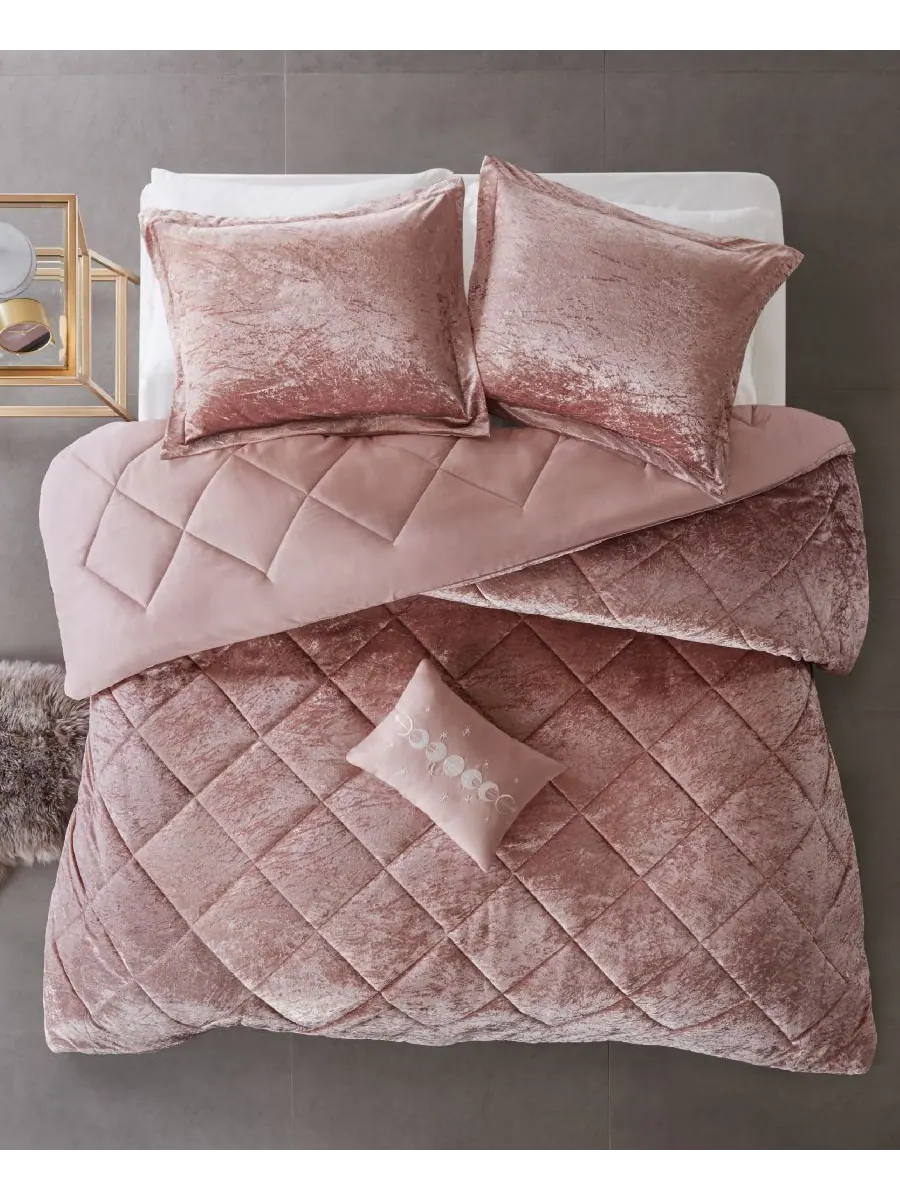 Комплект постельного белья Felicia Velvet, 3 предмета, размер Twin/Twin XL Intelligent Design — изображение 4 из 10
