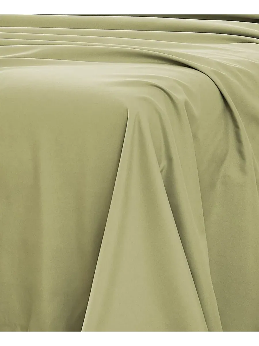 Комплект постельного белья из микрофибры, 6 предметов, Queen Southshore Fine Linens — изображение 4 из 5, зеленый